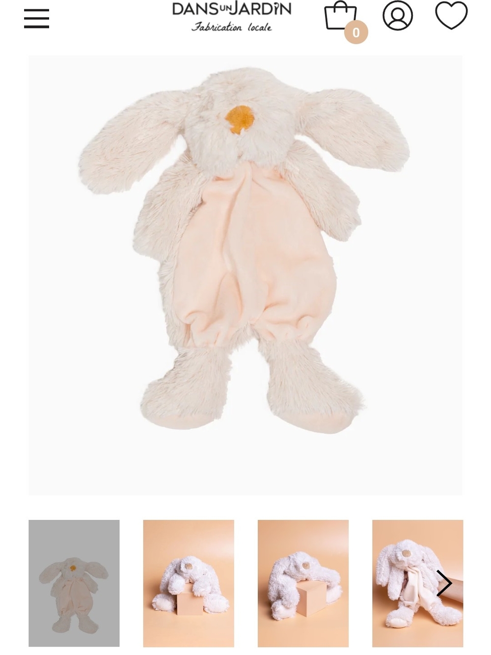 🌸4/25$ Plush Bunny Comforter - Pale Pink